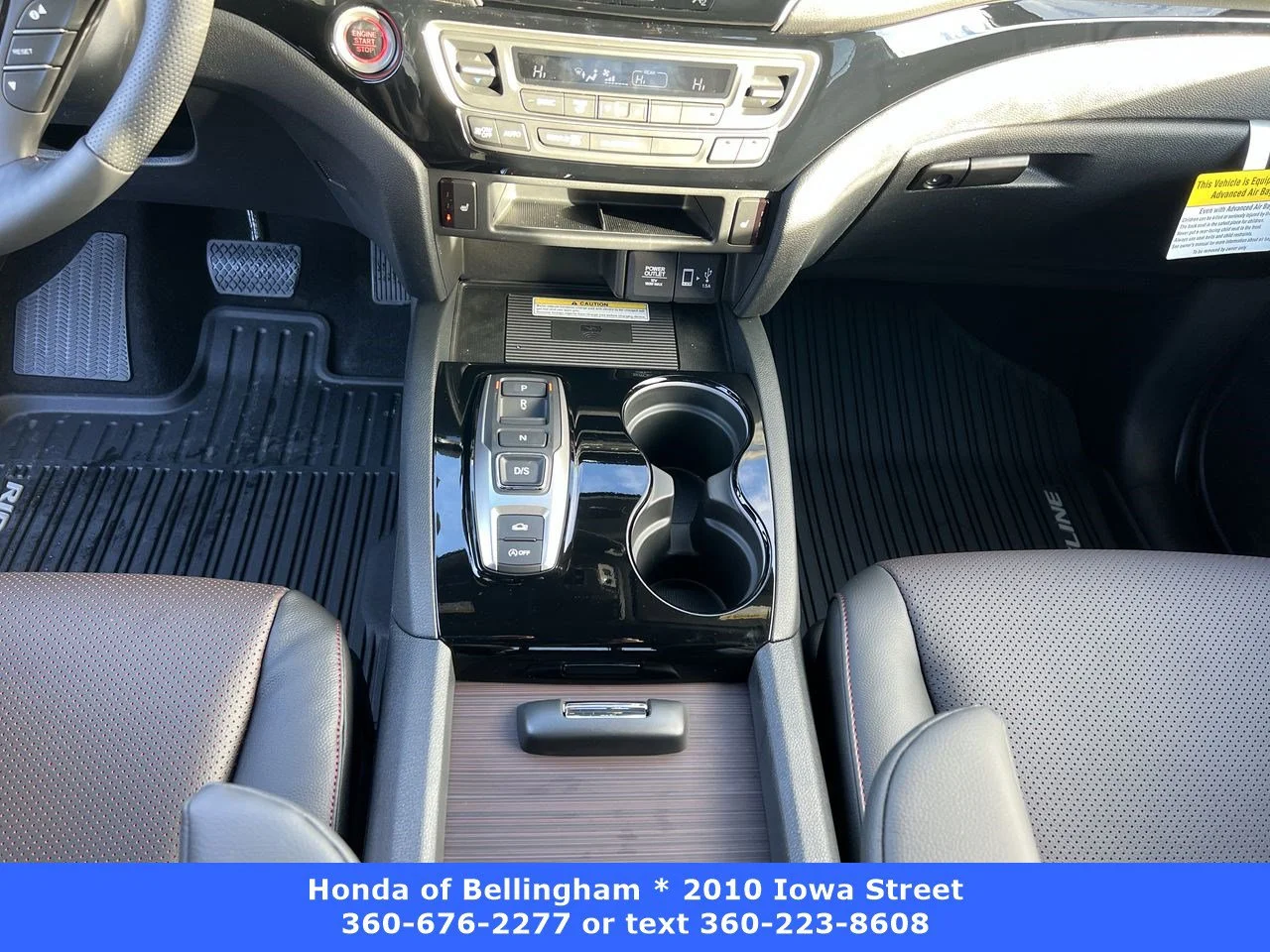 Used 2023 Platinum White Pearl Honda AWD BLACK EDITION image 21
