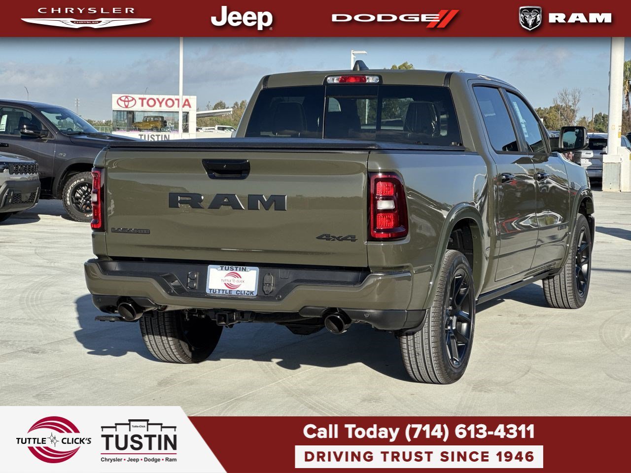 New 2027 Tank Exterior Paint RAM Laramie image 10