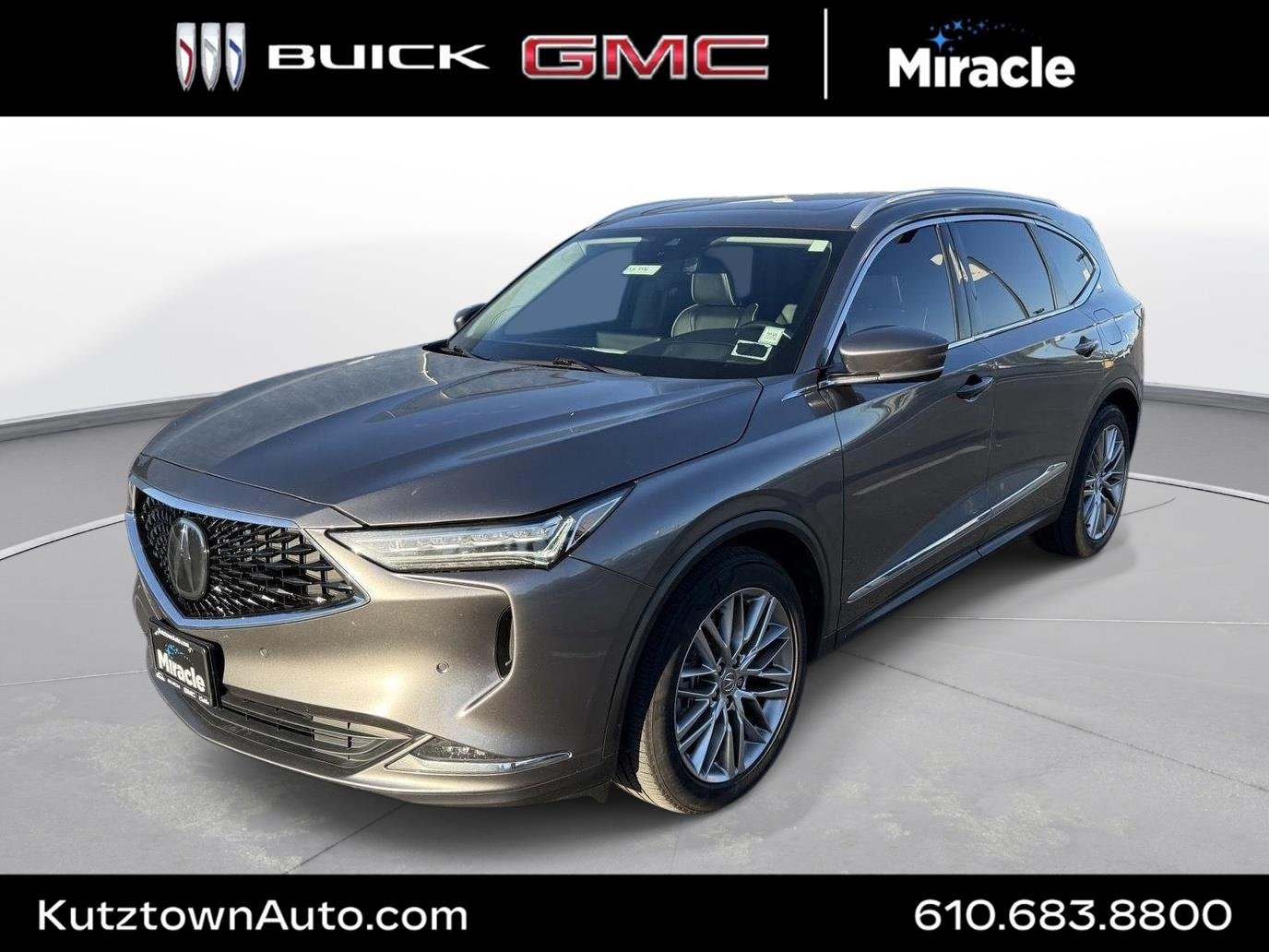 Used 2022 Liquid Carbon Metallic Acura SH-AWD w/Advance image 1