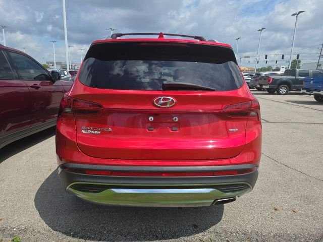 Used 2022 Calypso Red Hyundai SEL image 3