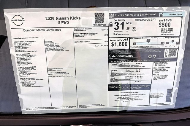 New 2026 Super Black Nissan S image 35