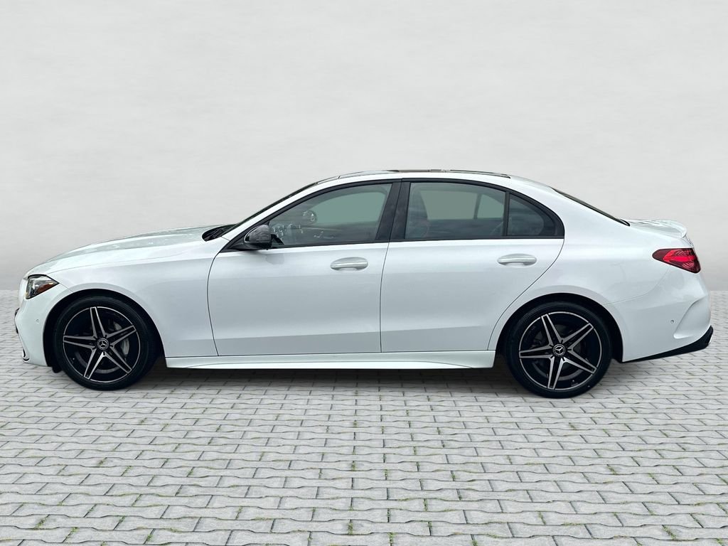 Certified Used 2023 MANUFAKTUR Moonlight White Metallic Mercedes-Benz C 300 image 8