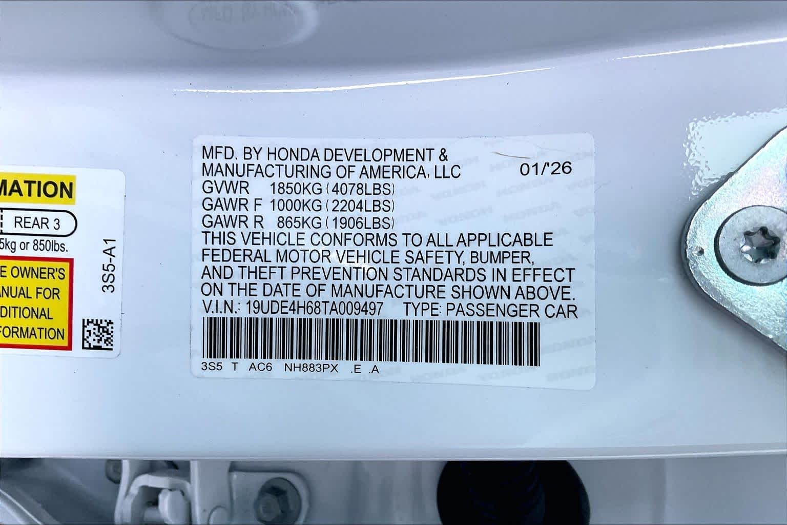 Certified Used 2026 Platinum White Pearl Acura FWD A-Spec with Technology image 33