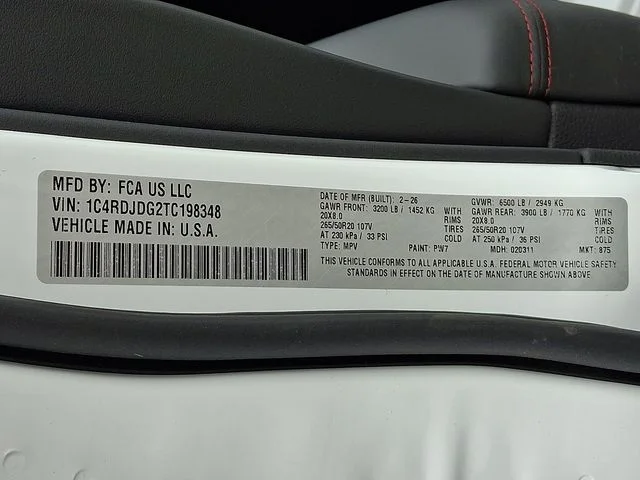 New 2026 White Dodge GT Plus image 29