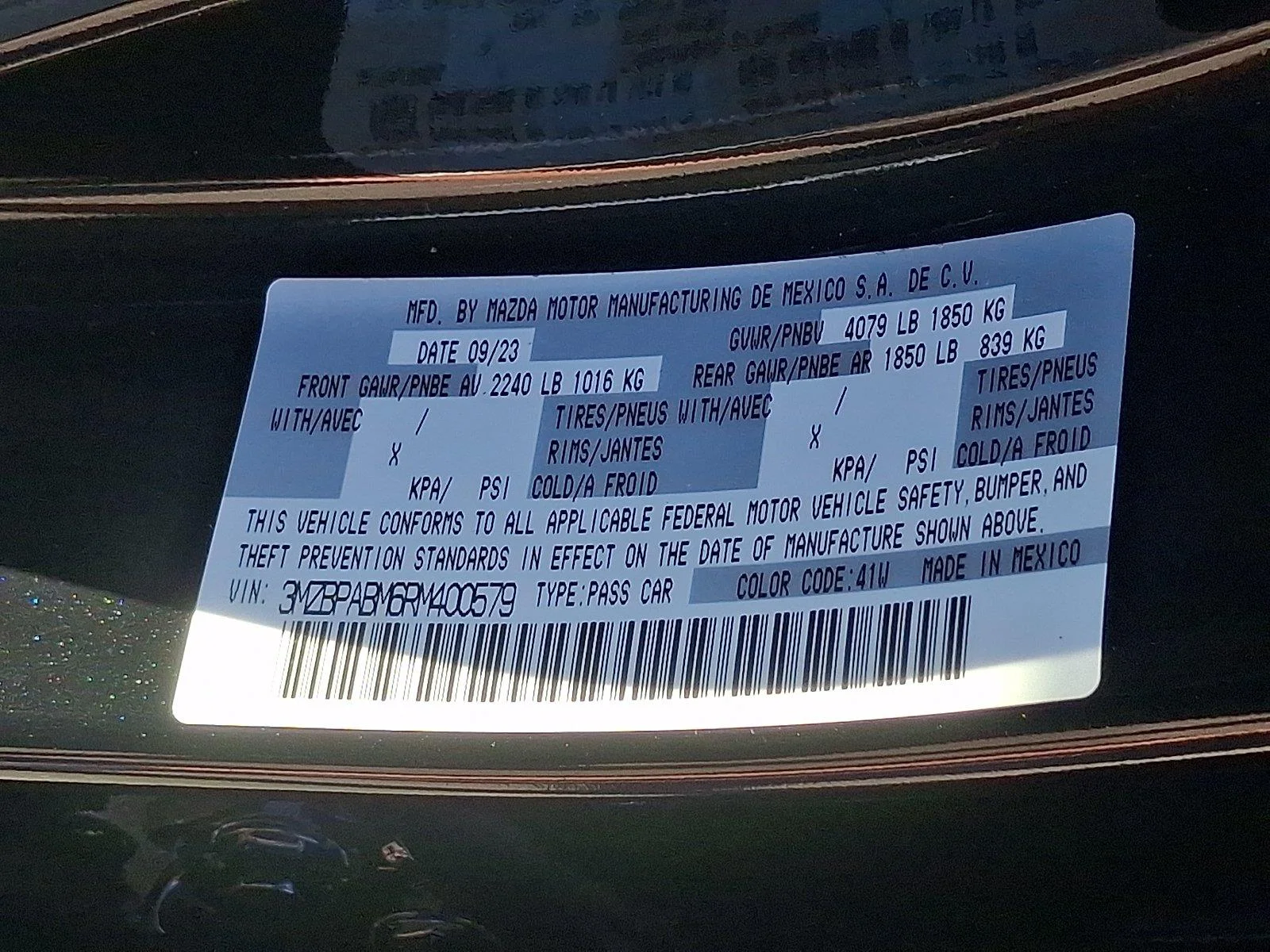 Used 2024 Jet Black Mica Mazda 2.5 S Select Sport image 26