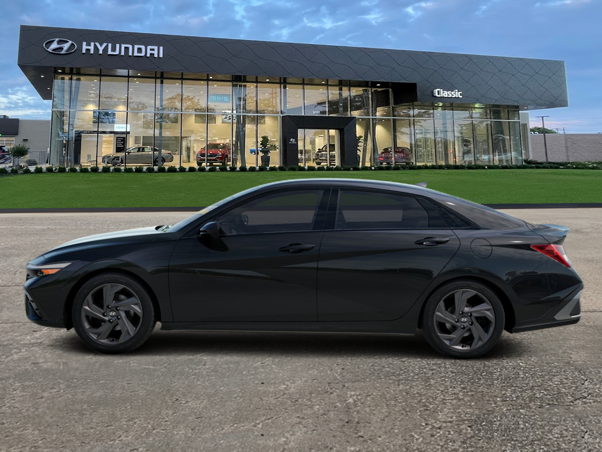 New 2026 Abyss Black Pearl Hyundai SEL Sport Plus image 3