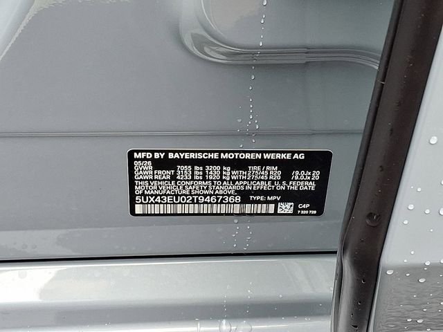 New 2026 Brooklyn Grey Metallic BMW xDrive50e image 20