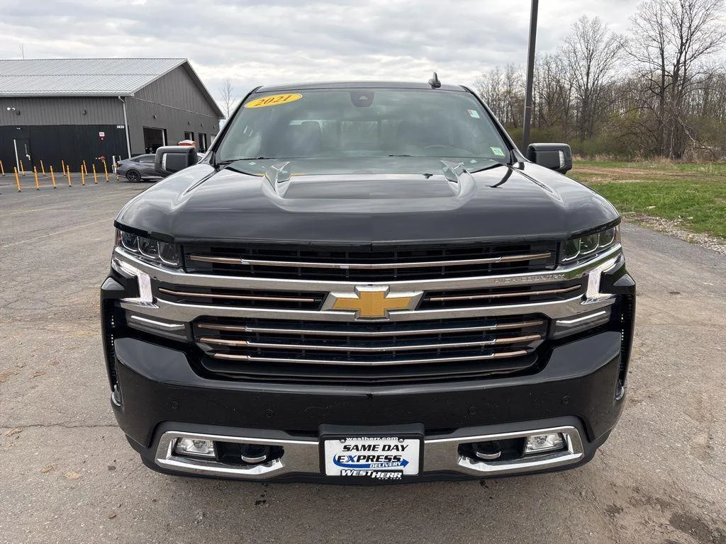 Used 2021 Black Metallic Chevrolet High Country image 2