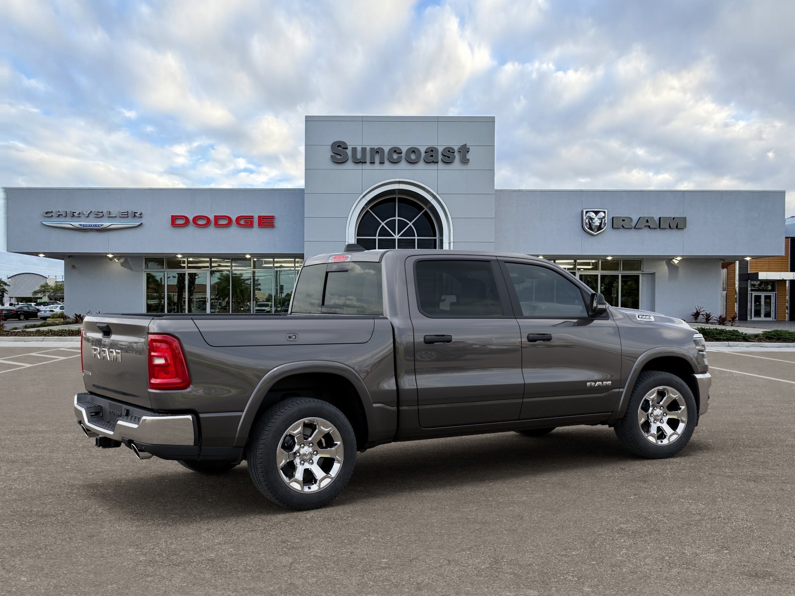 New 2026 Granite Crystal Metallic Clear-Coat Exterior Paint RAM Big Horn/Lone Star image 4