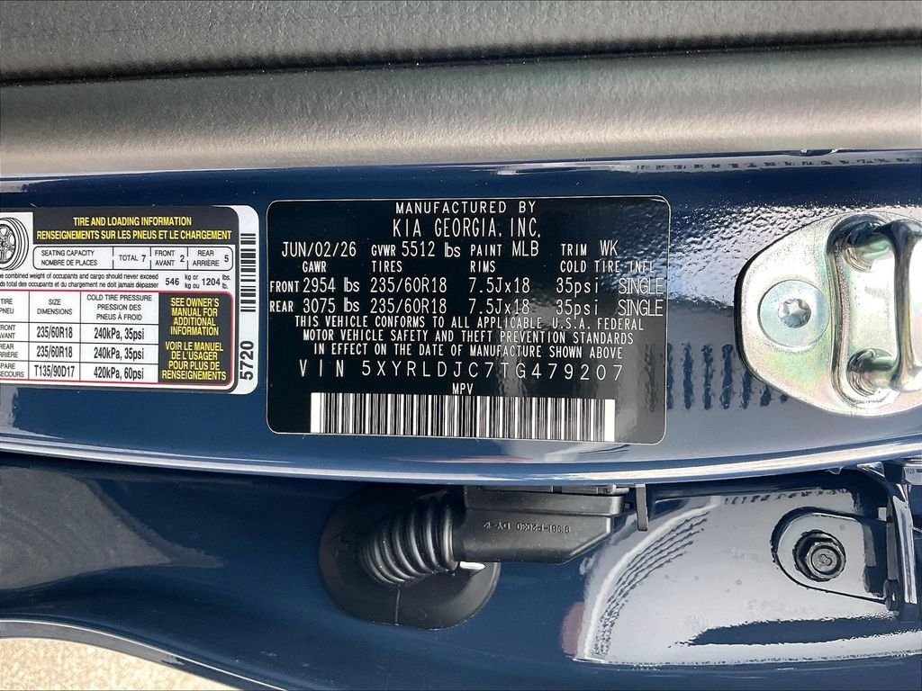 New 2026 Midnight Lake Blue Kia S image 16