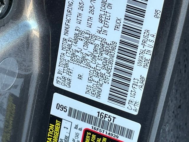 Certified Used 2025 Gray Toyota SR5 image 34