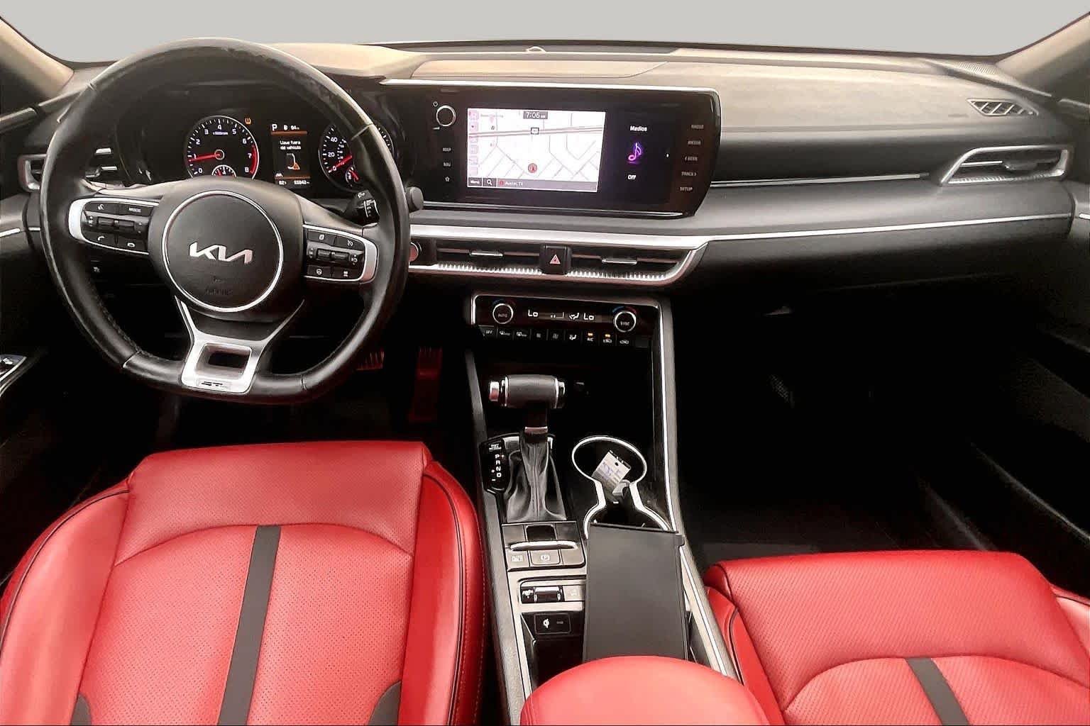 Used 2023 Glacial White Pearl Kia GT-Line image 14