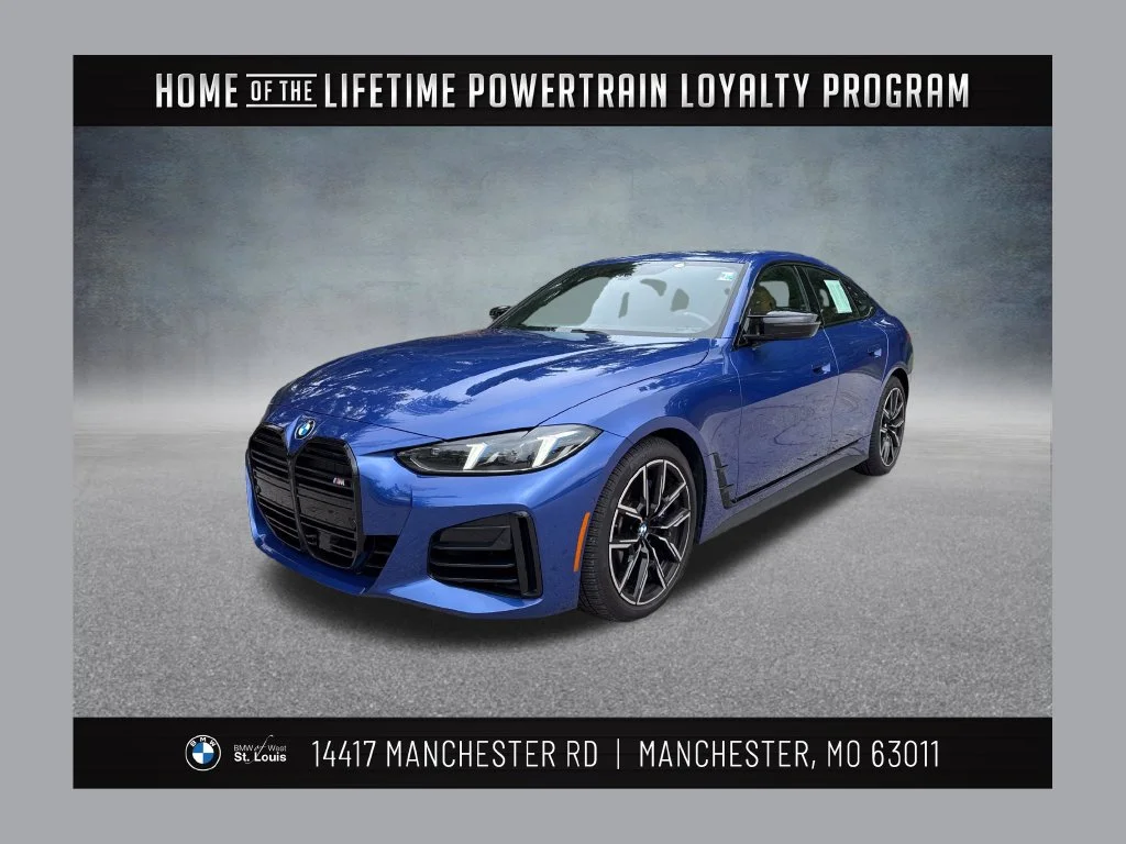 Used 2026 Blue BMW M440i xDrive Gran Coupe image 1