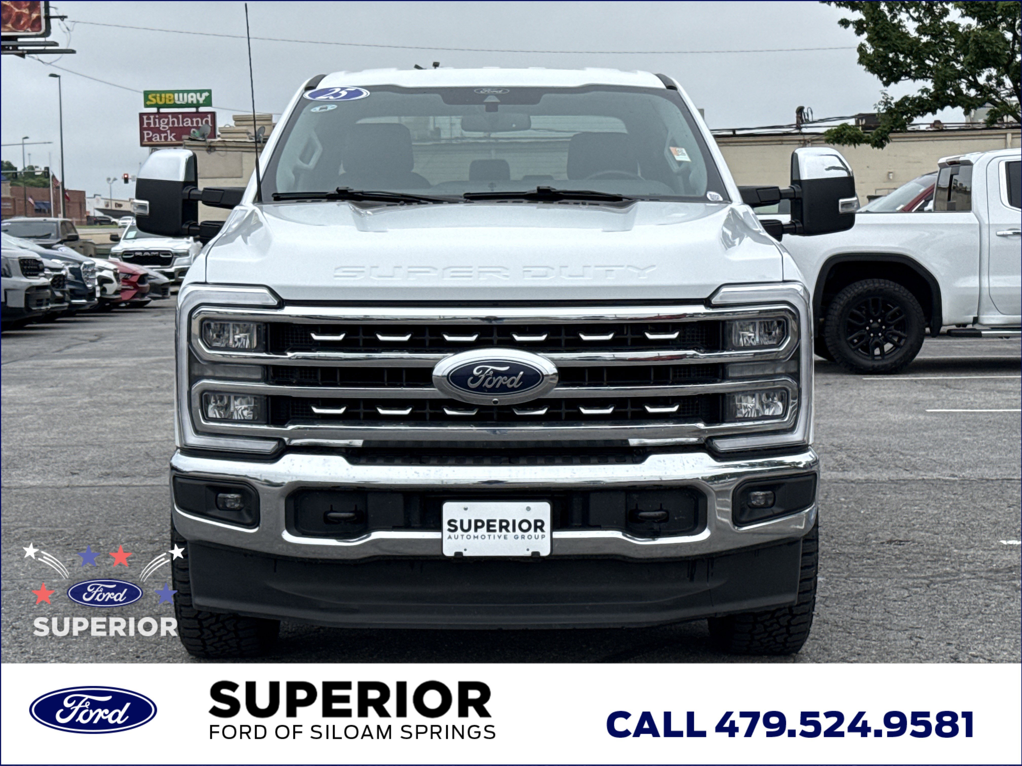 Used 2025 Star White Ford Lariat 4WD image 14