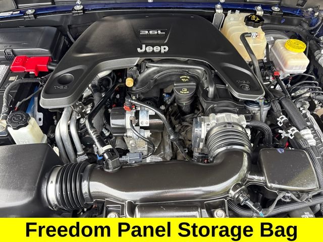 Used 2020 Blue Jeep Unlimited Sahara image 35
