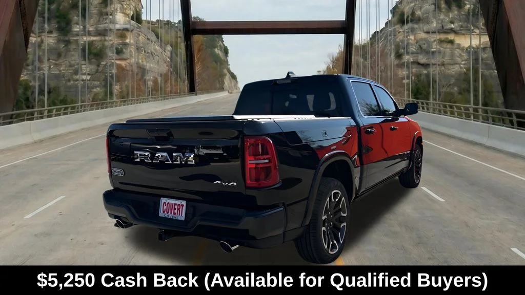 New 2026 Diamond Black Crystal Pearl-Coat Exterior Paint RAM Limited image 10