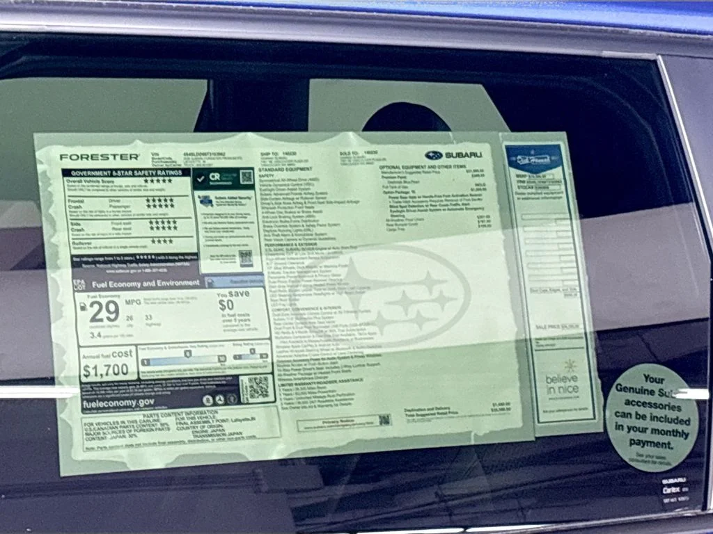 New 2026 DAYBREAK BLUE PEARL Subaru Premium image 24