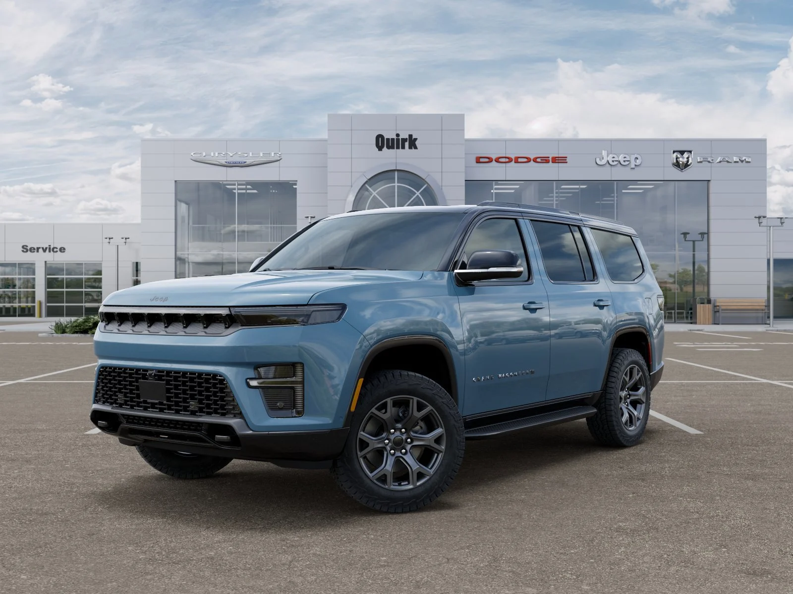 New 2026 Steel Blue Exterior Paint Jeep Upland image 1