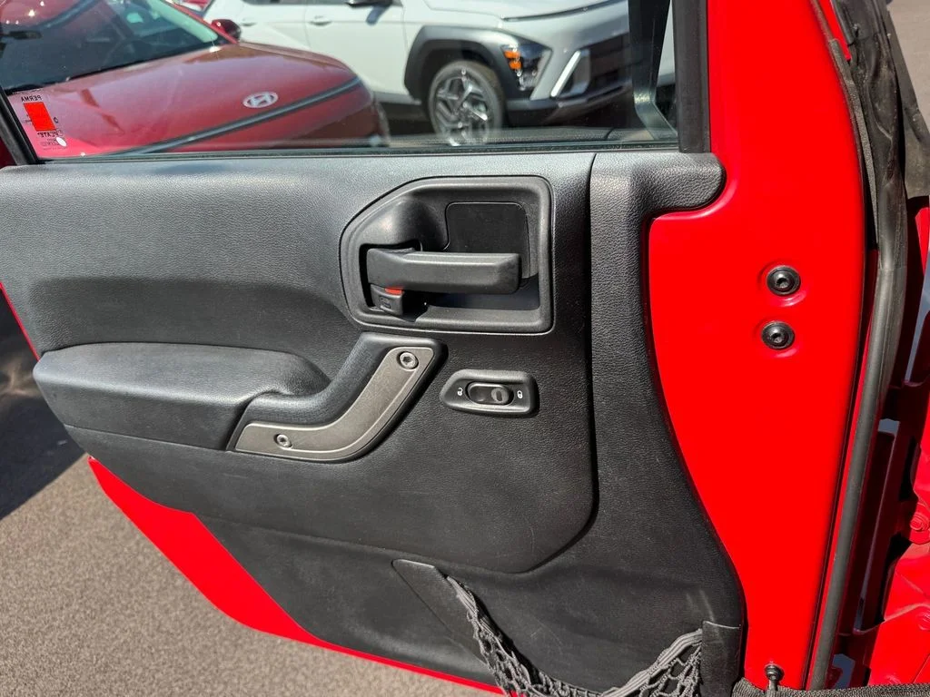Used 2014 Red Jeep Unlimited Sport image 18