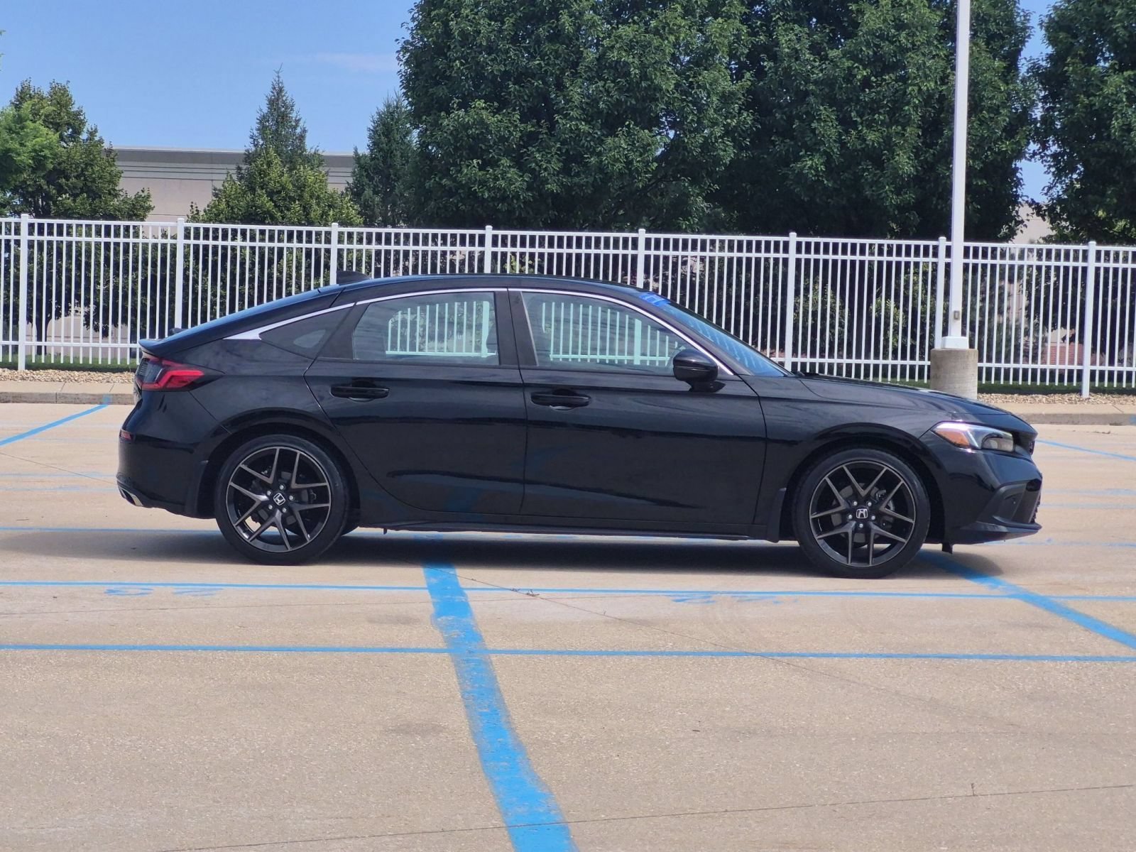 Certified Used 2023 Crystal Black Pearl Honda Sport Touring Hatchback image 6