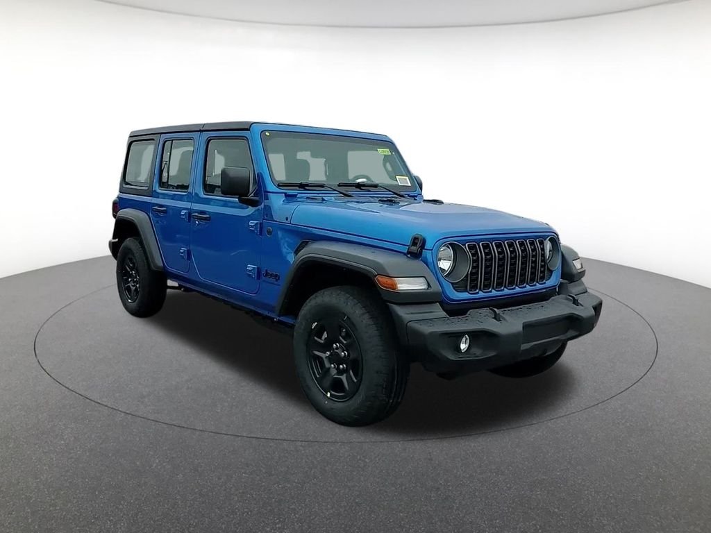 New 2026 Hydro Blue Pearl-Coat Exterior Paint Jeep Sport image 3