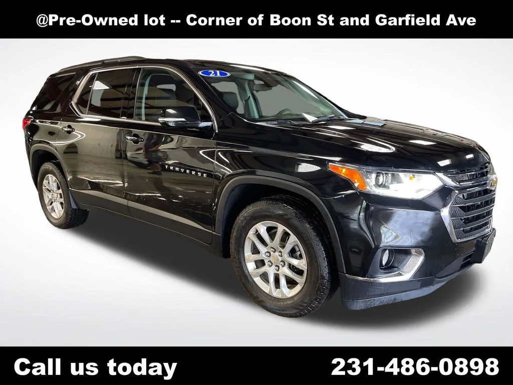Used 2021 Black Chevrolet LT Leather image 7