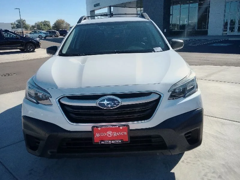 Used 2020 Crystal White Pearl Subaru Base image 9