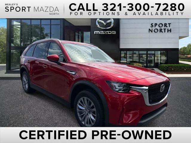 Certified Used 2025 Red Mazda Preferred image 1
