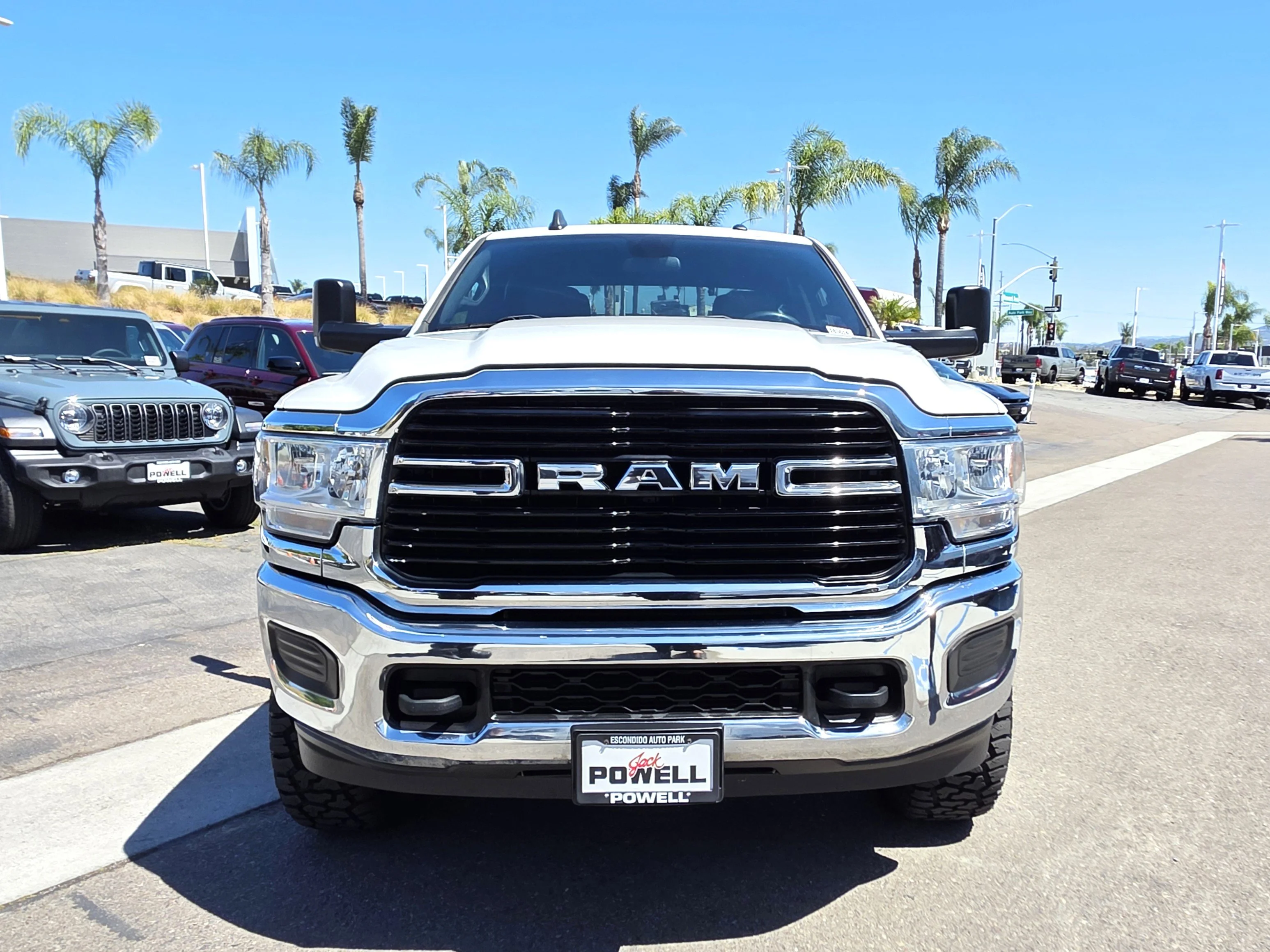 Used 2021 Bright White Clearcoat Ram Big Horn image 7