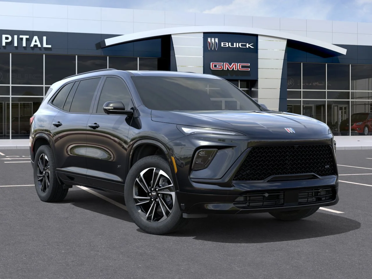 New 2027 Ebony Twilight Metallic Buick Sport Touring AWD image 7