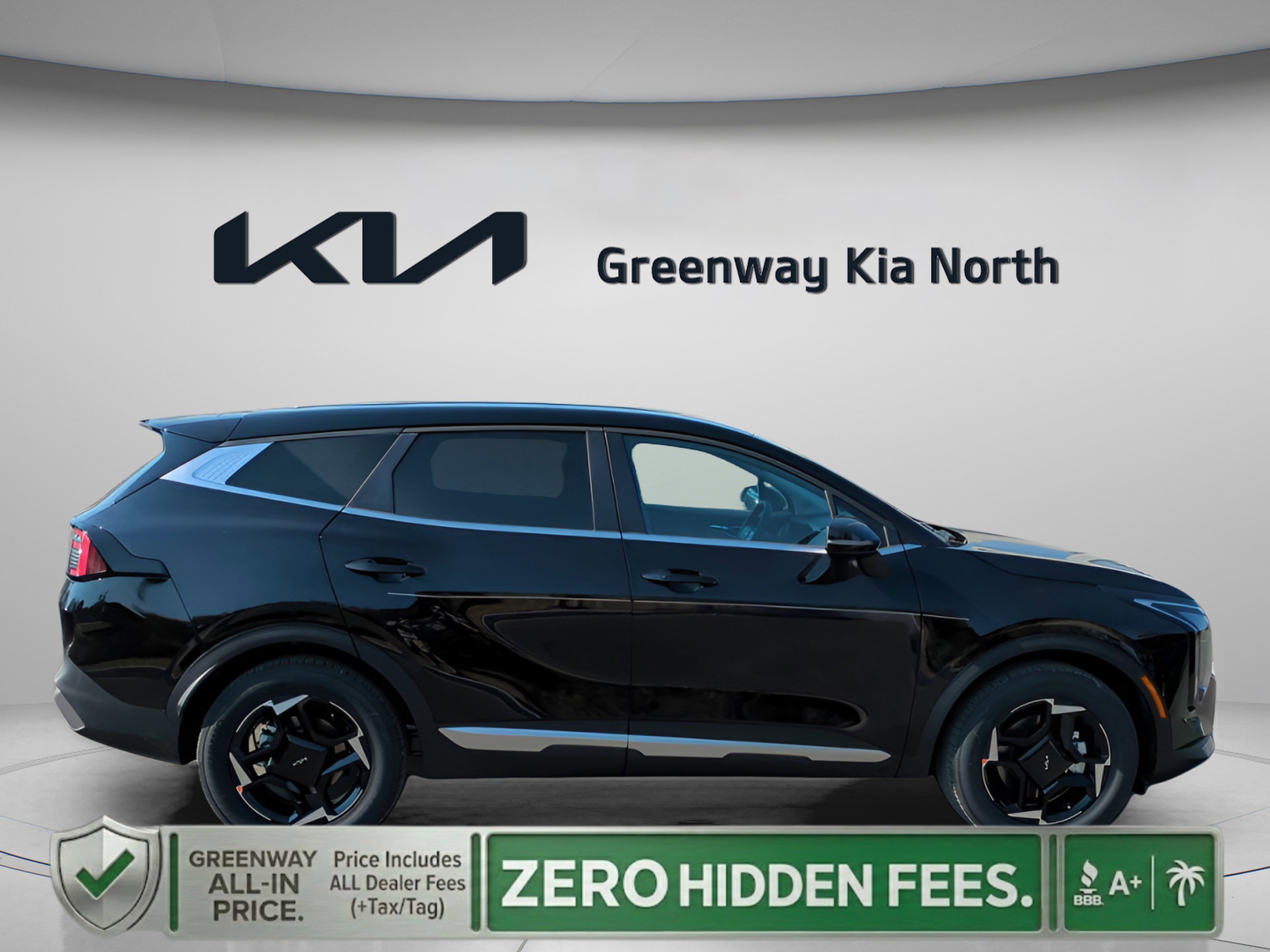 New 2026 Ebony Black Kia EX image 9