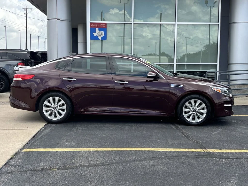 Used 2016 Kia Optima EX with VIN 5XXGU4L33GG096229 for sale in Bedford, TX