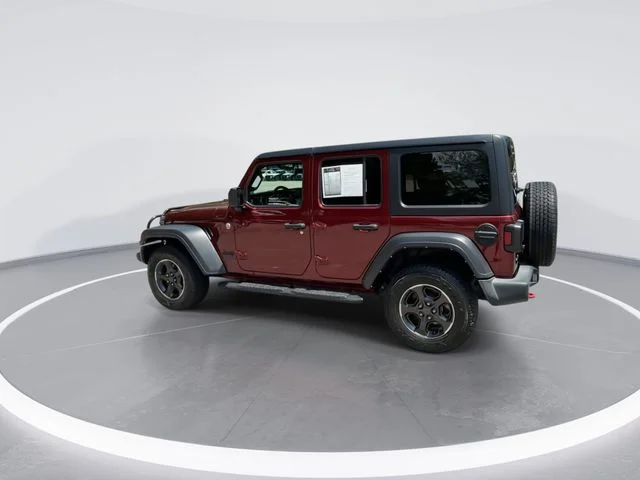 Used 2021 Red Jeep Unlimited Sport S image 5