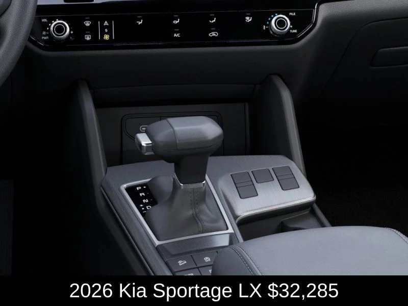 New 2026 Ebony Black Kia LX image 23
