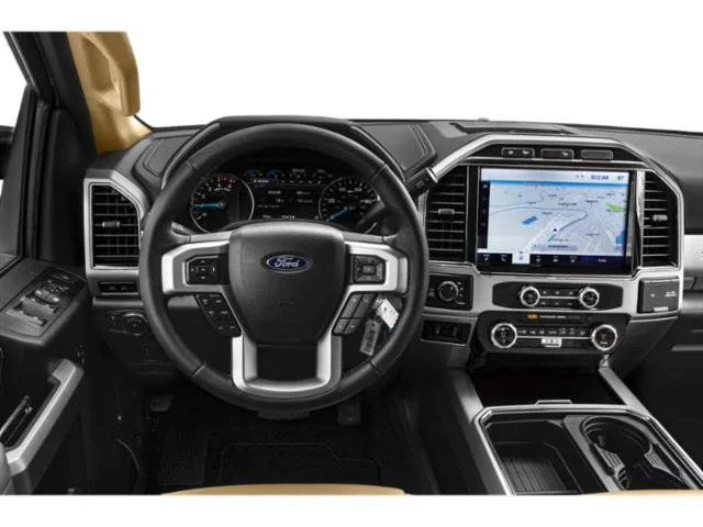 Used 2022 White Metallic Ford Lariat image 7