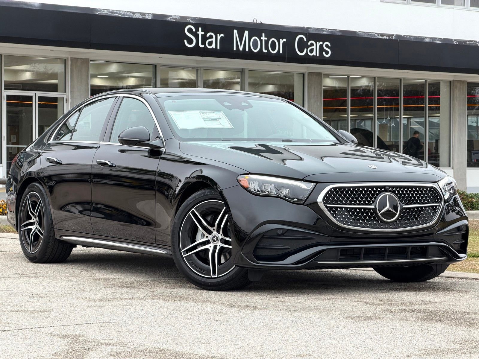 New 2026 Black Mercedes-Benz E 350 image 1