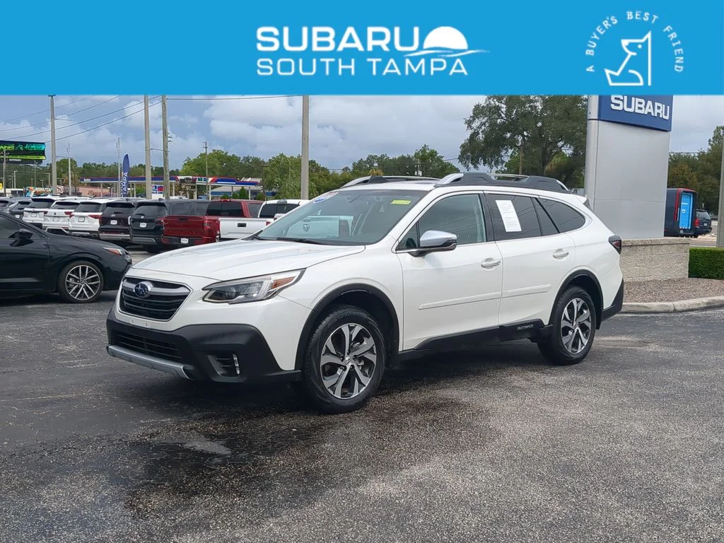 Used 2020 White Subaru Touring image 1