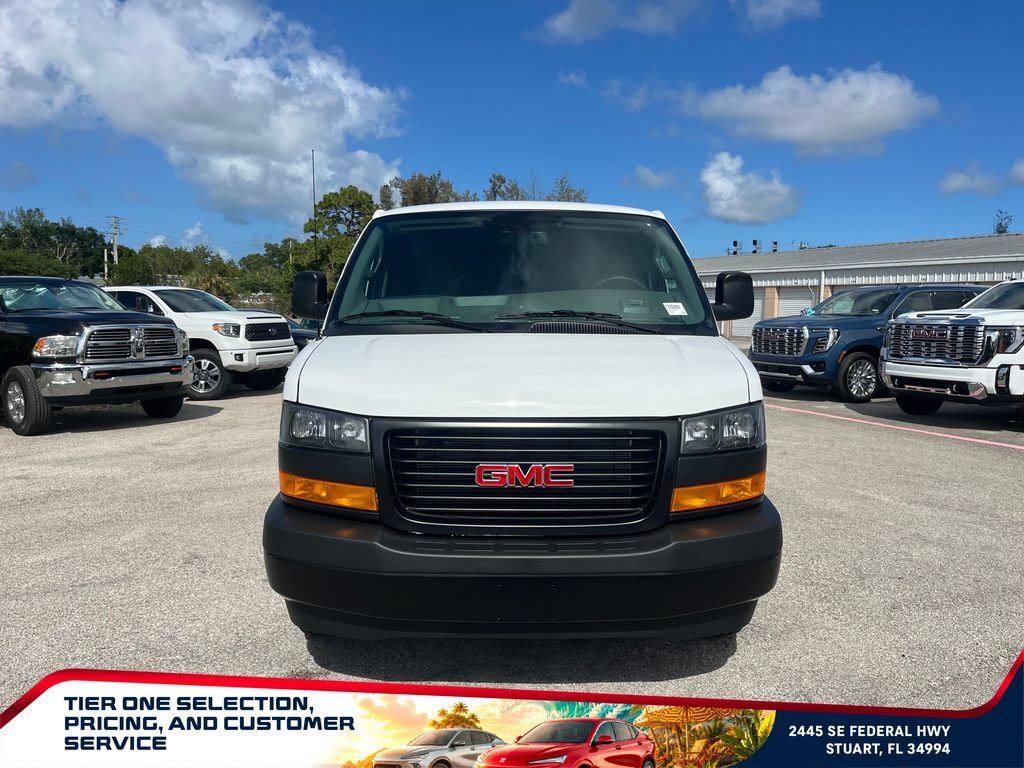 New 2026 Summit White GMC Work Van image 3
