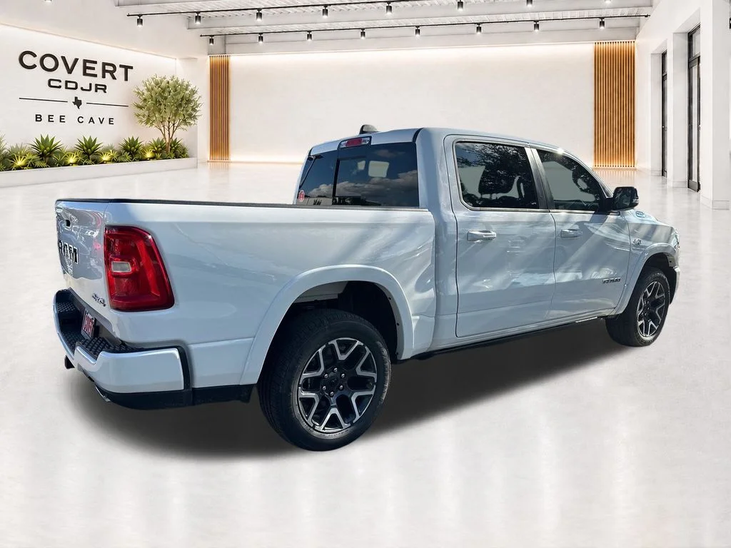 New 2026 Bright White Clear-Coat Exterior Paint RAM Laramie image 11