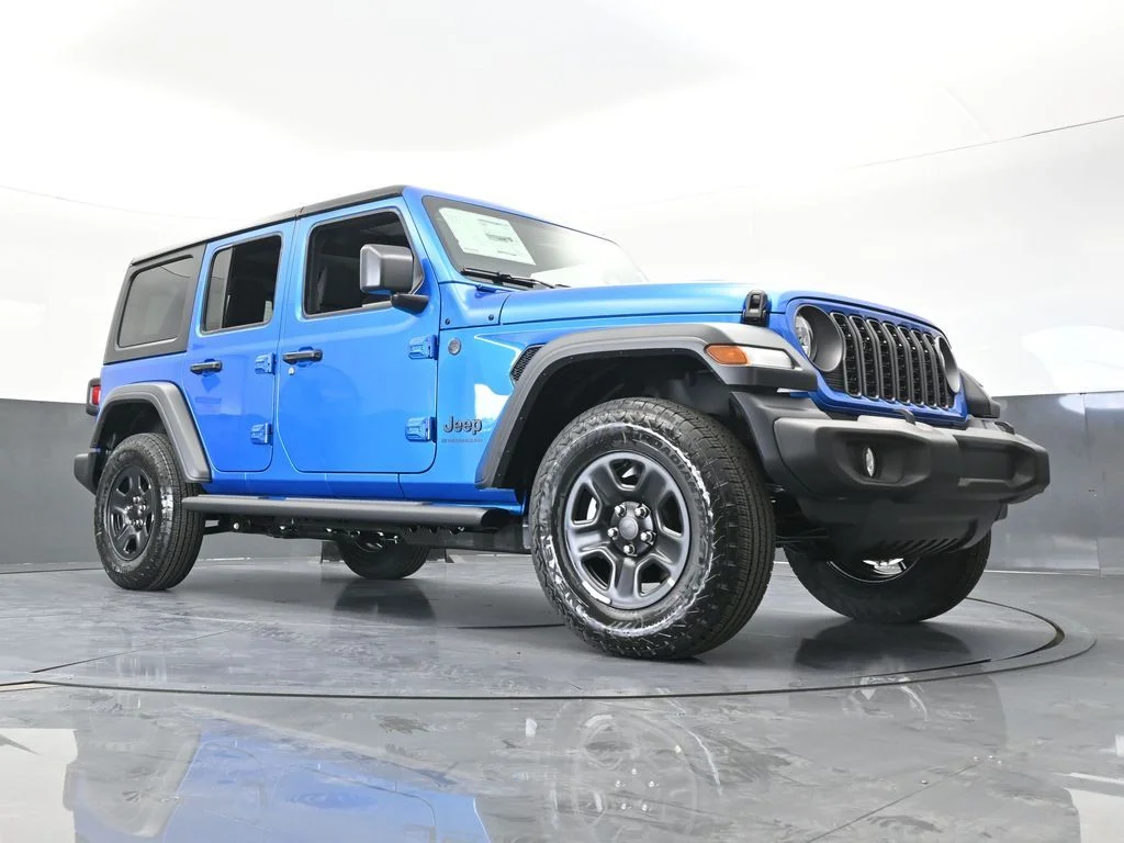 New 2026 Hydro Blue Pearl-Coat Exterior Paint Jeep Sport image 63