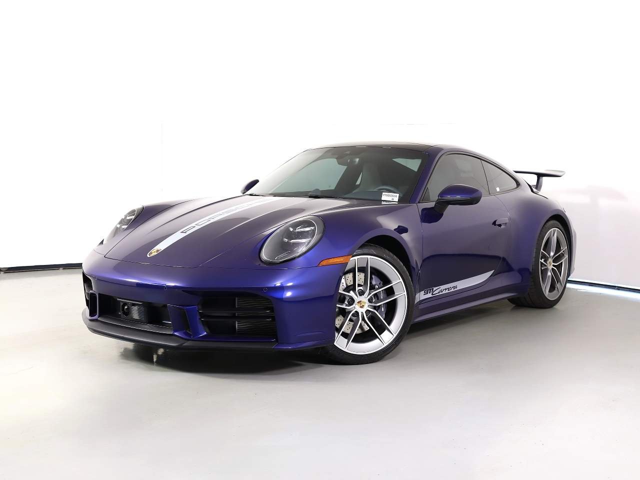 Certified Used 2025 Gentian Blue Metallic Porsche Carrera image 1