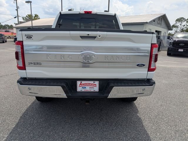 Used 2022 White Ford King Ranch image 8