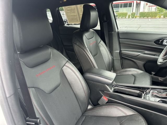 Used 2025 White Jeep Trailhawk image 28