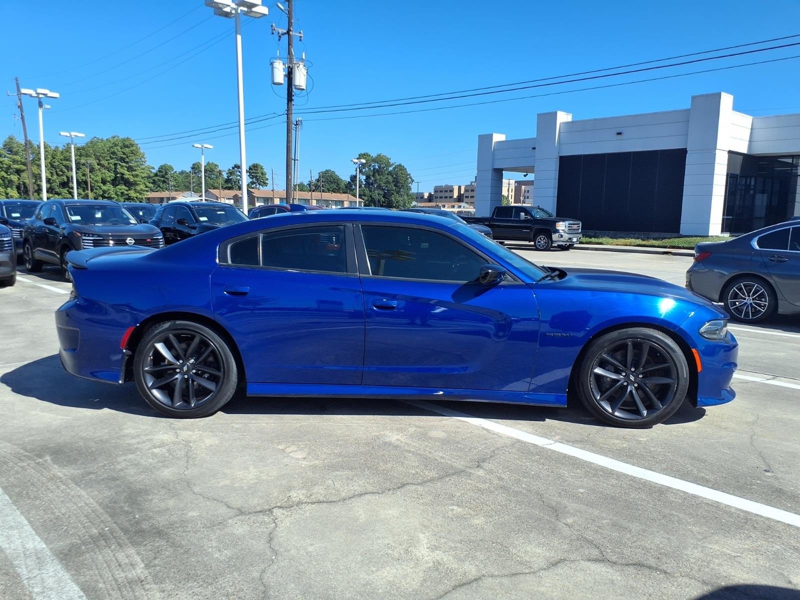 2021 Dodge Charger R/T Blue at Mac Haik CDJR North Houston