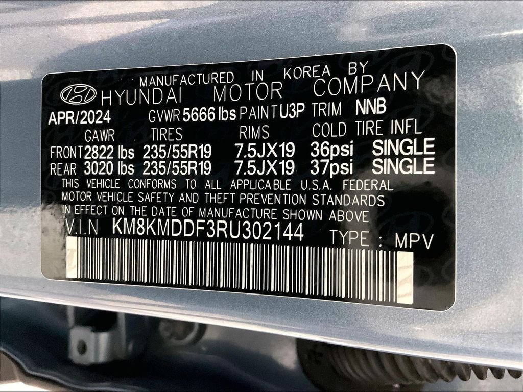 Used 2024 Blue Hyundai SE image 36