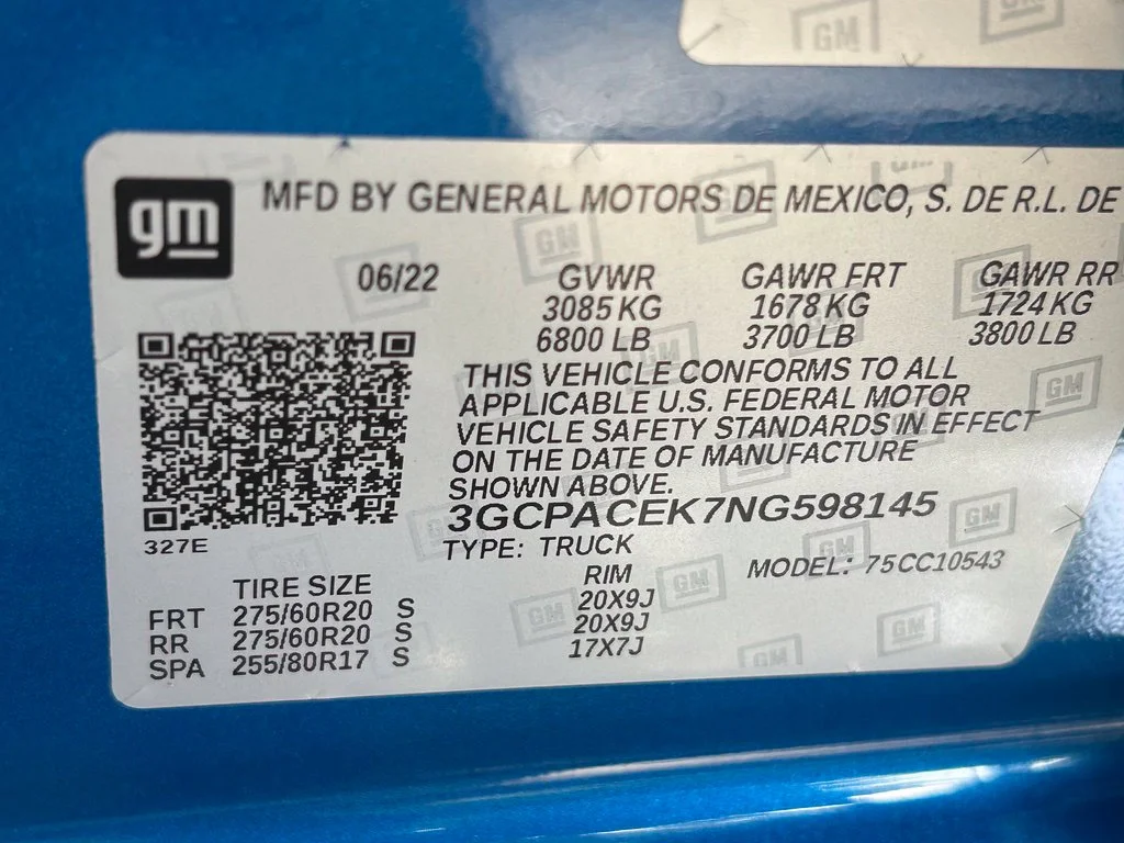 Used 2022 Glacier Blue Metallic Chevrolet LT image 47