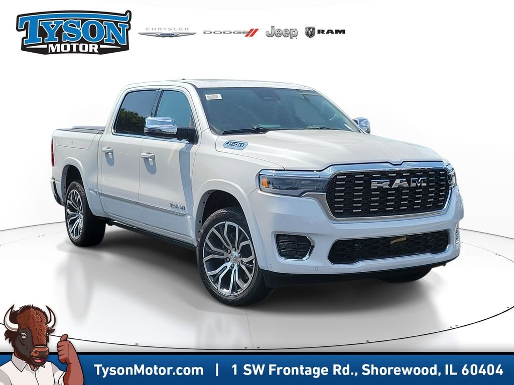 New 2026 Ivory White Tri-Coat Pearl-Coat Exterior Paint RAM Tungsten image 1