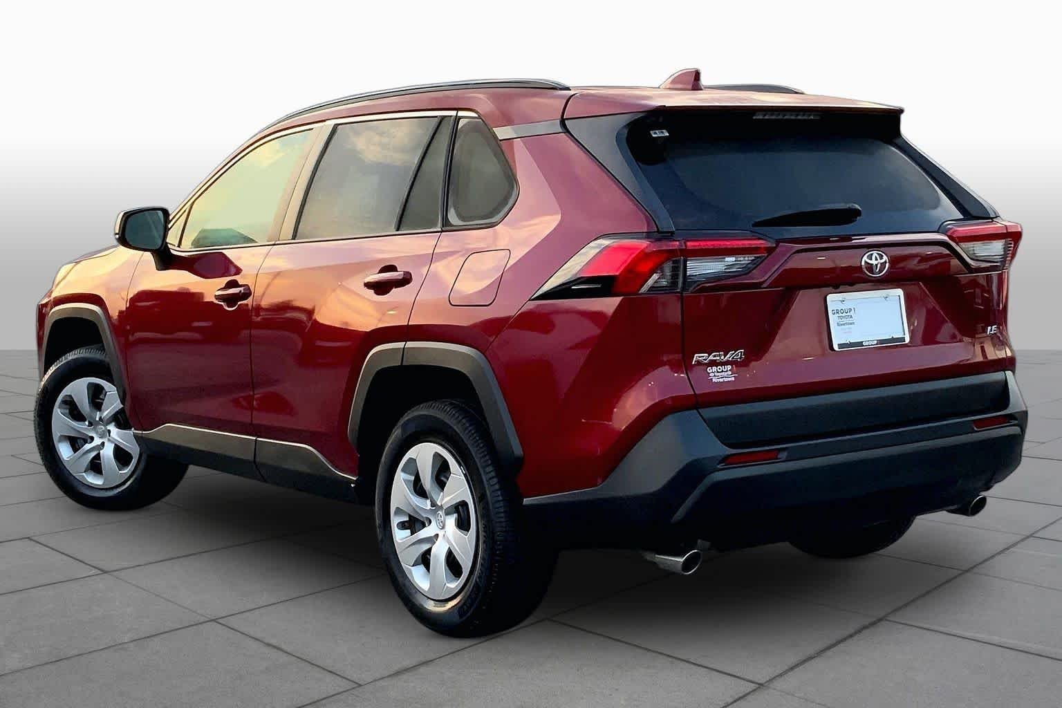 Used 2021 Ruby Flare Pearl Toyota LE image 11