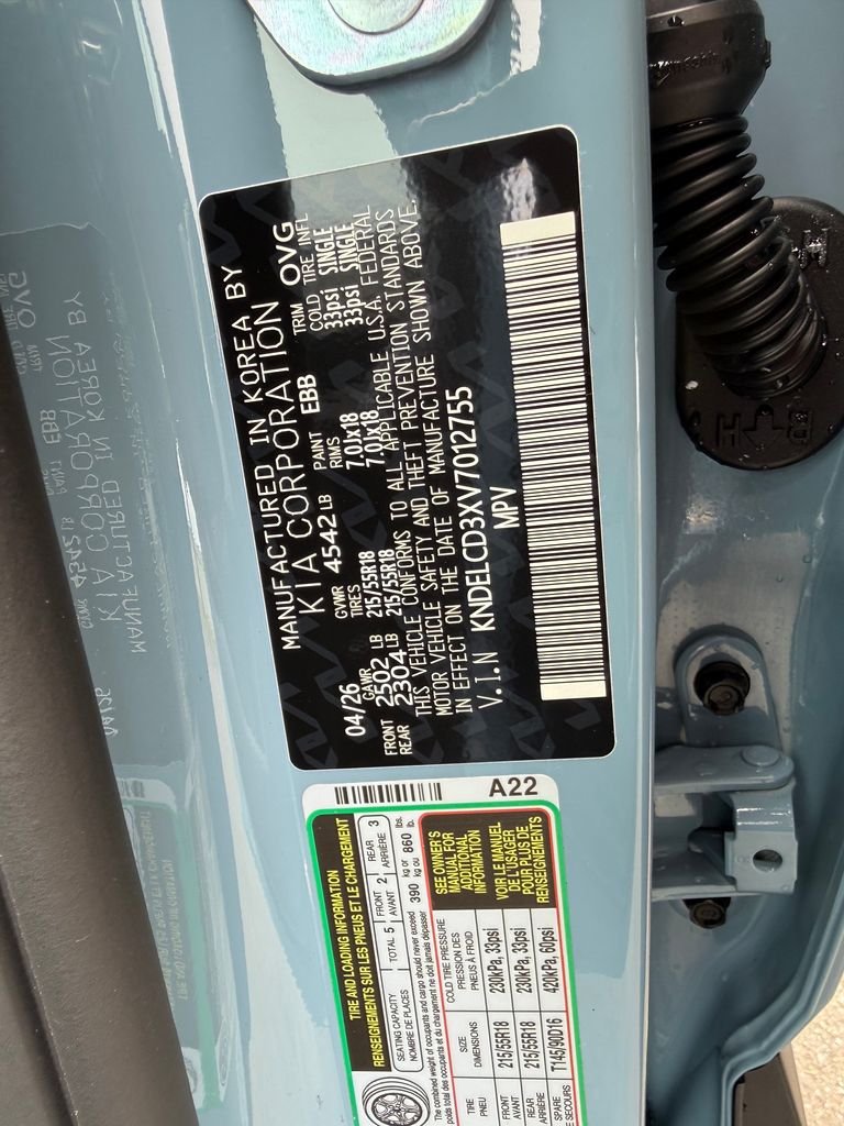 New 2027 Frost Blue Kia S image 18