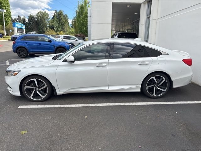 Used 2020 Platinum White Pearl Honda Sport 2.0T image 2